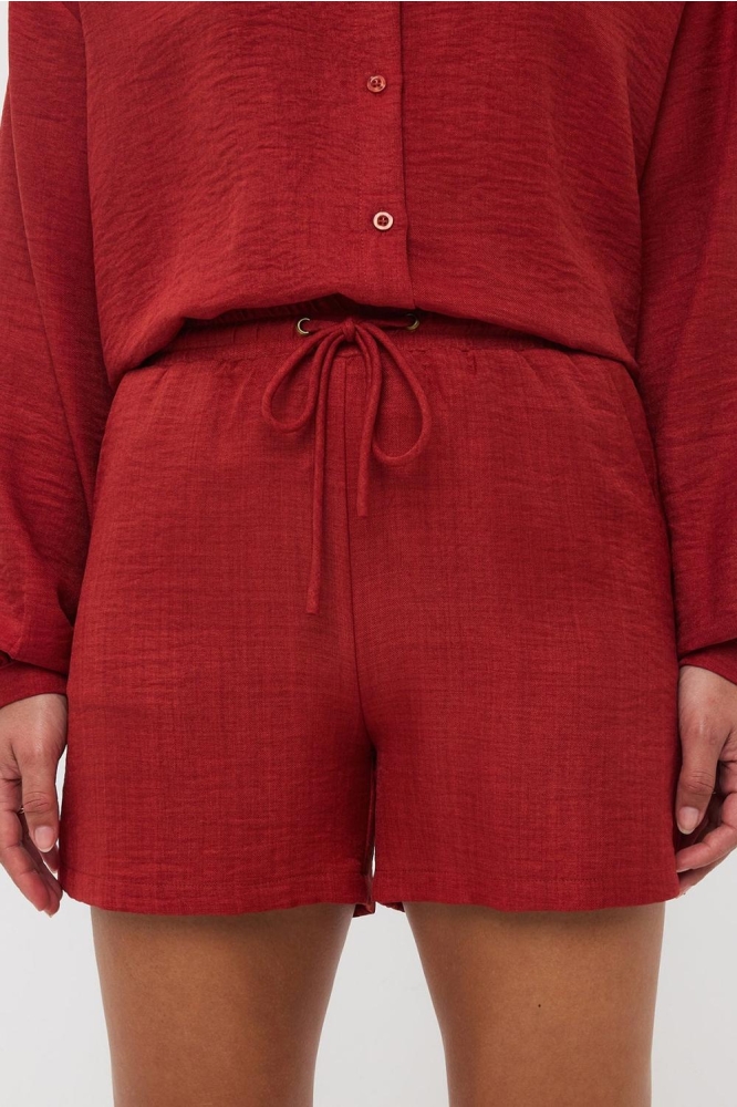 SHORT FAMKE HSS2527 109 STONE RED